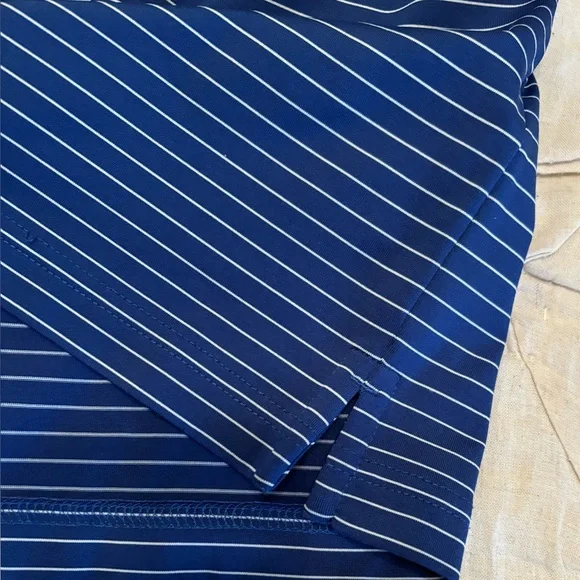 Vineyard Vines Men's Blue Striped Polo Shirt Size XL - Picture 8 of 9